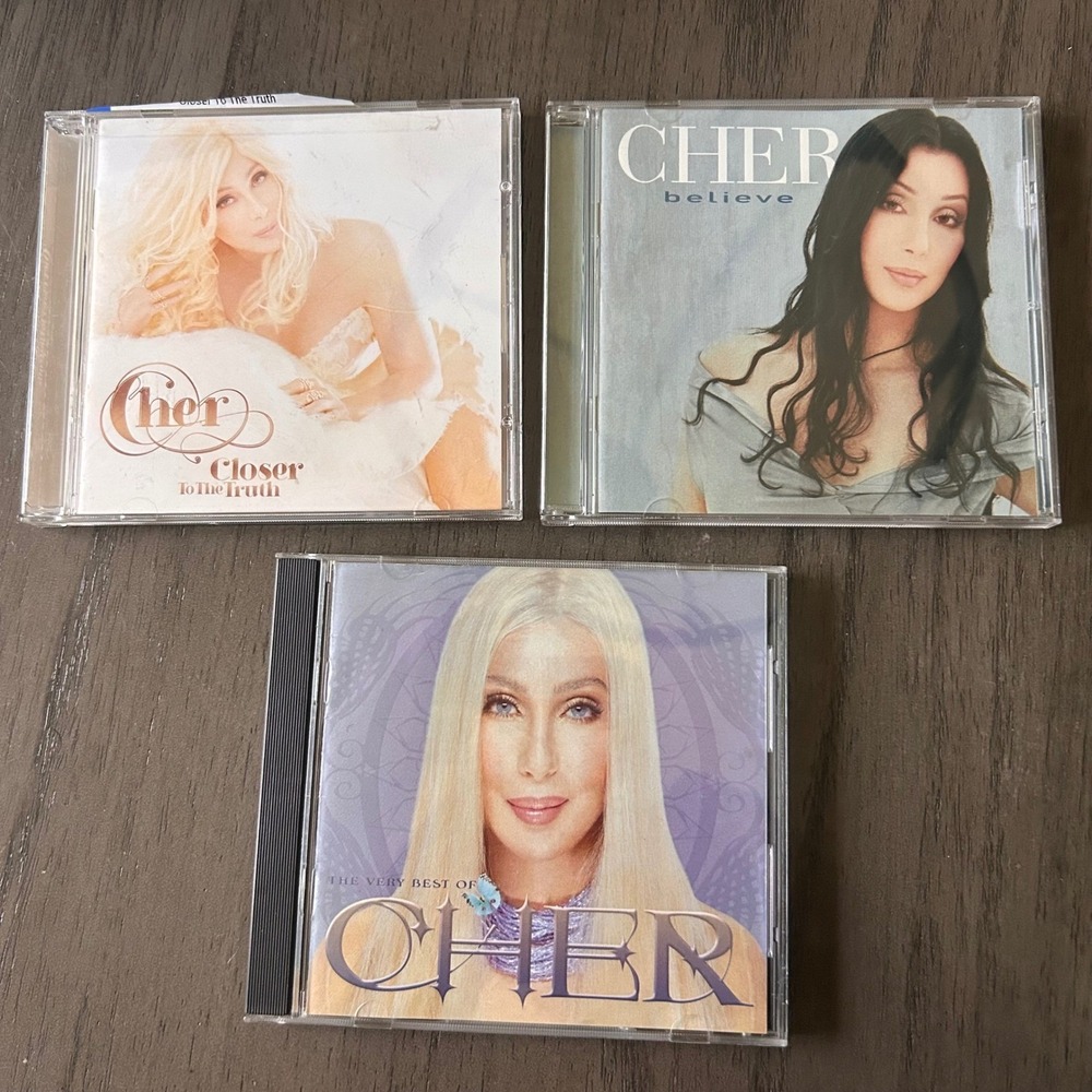 Cher CD Bundle Believe Closer to the Truth The Very Best of Cher 3 Disc Lot Pop